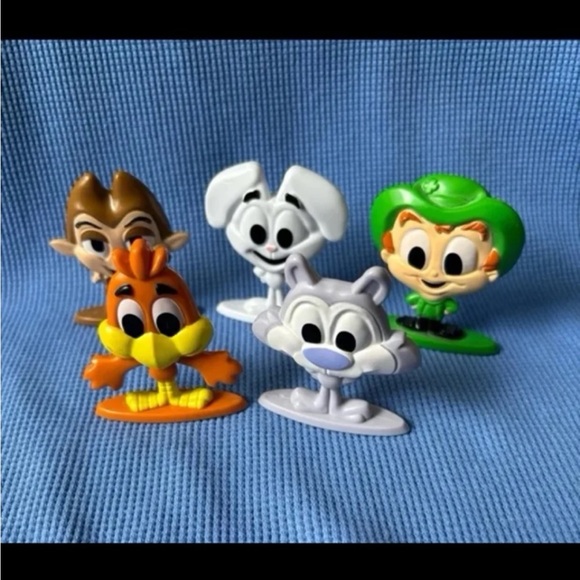 General Mills cereal squad Mascot toy figure Trix Chocula Leprechaun Wolf Sonny - Picture 1 of 2